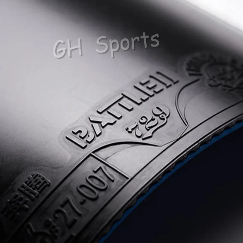 RITC 729 версия в провинции BATTLE 2 BATTLE2 черный с синей губкой липкий pips in резина для