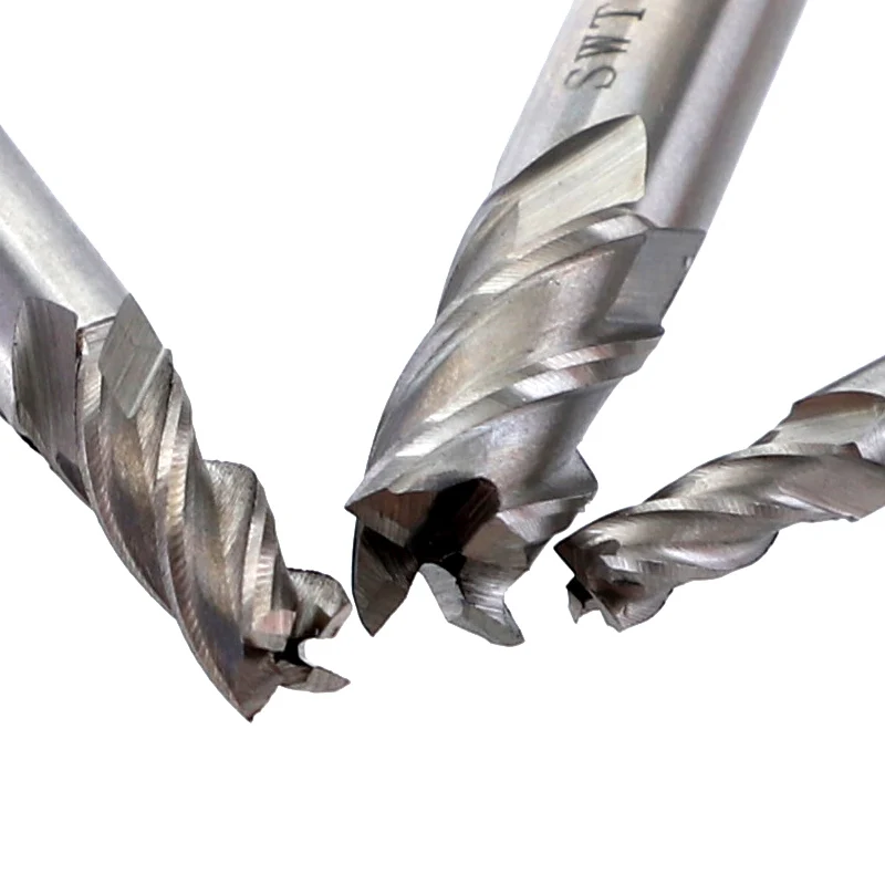 Твердосплавная Концевая фреза инструменты с ЧПУ HSS диаметр 2 10 мм шт./компл. 4