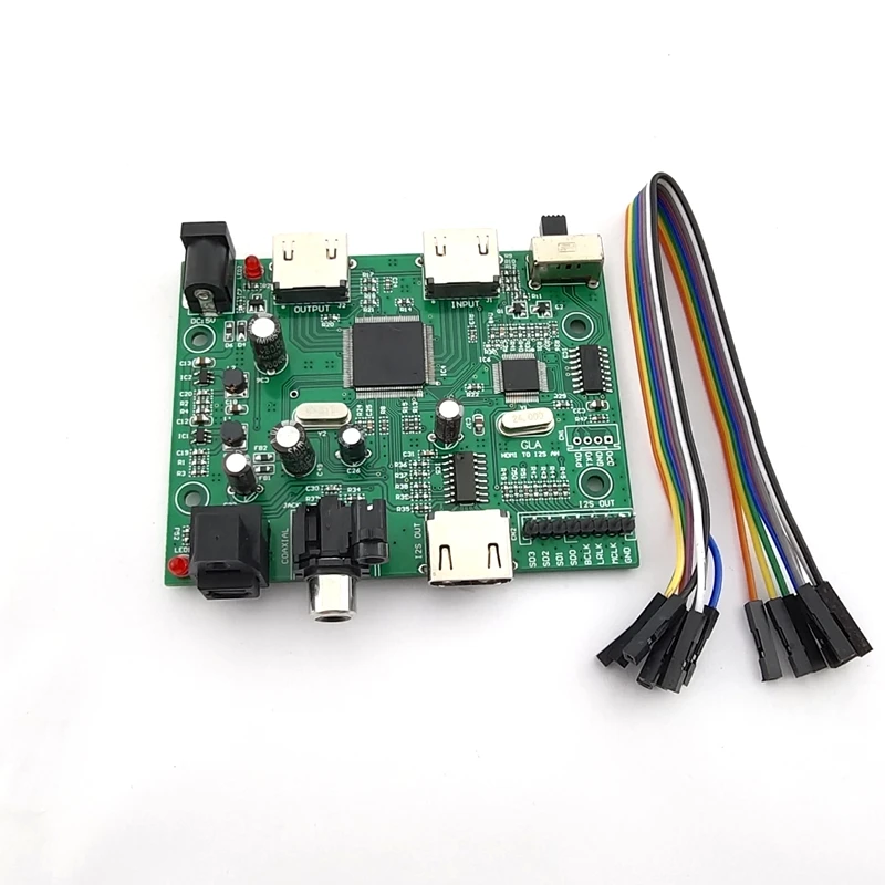 Разделение HDMI и извлечение аудио 7 1 каналов I2S/DSD/HBR/волокно/коаксиальный (HDMI на