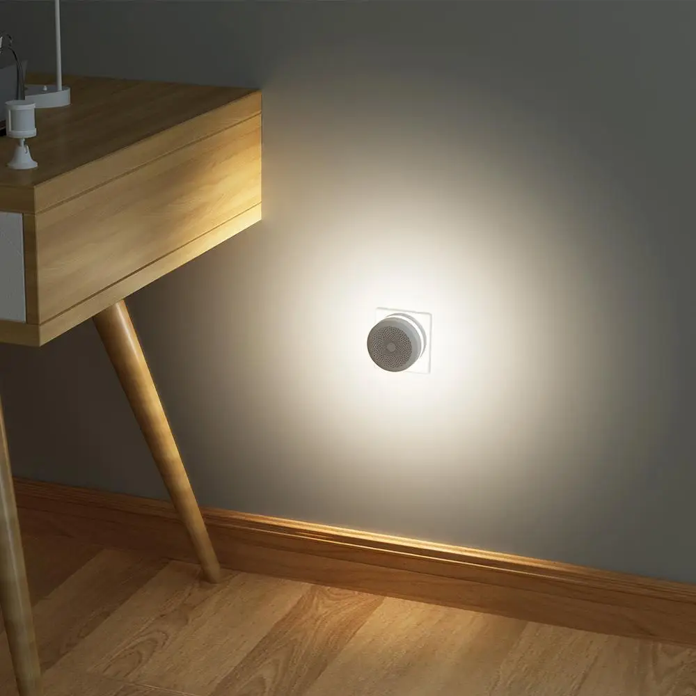 Aqara Hub шлюз RGB LED ночник беспроводной Zigbee подключение пульт дистанционного
