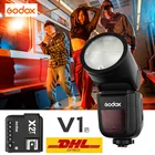 Godox V1P Встроенный 2,4G беспроводной светильник X для Камеры Pentax, TTL, li-ion, On-Camera V1, Вспышка Speedlite X2T, триггер