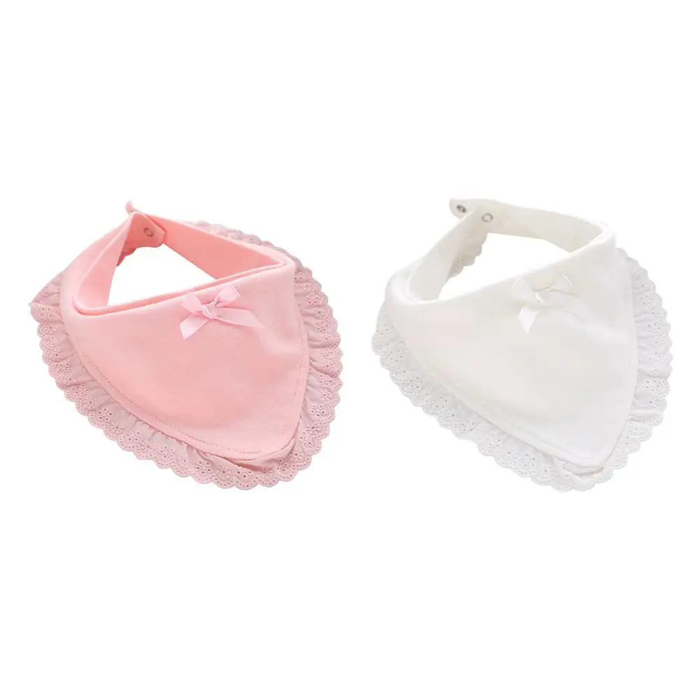 

Baby Bib Baby Saliva Towel Lace Waterproof Bib Baby Boys Girls Feeding Apron Cotton Bandana Bibs