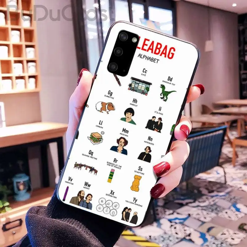 

Riccu TV series Fleabag Phone Case for Samsung S20 plus Ultra S6 S7 edge S8 S9 plus S10 5G