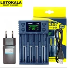 Умное зарядное устройство Liitokala Lii-S4 liis4 с ЖК-дисплеем для аккумуляторов 3,7 в Li-on 18650 18350 18500 10440 14500 26650 в NiMH AA AAA