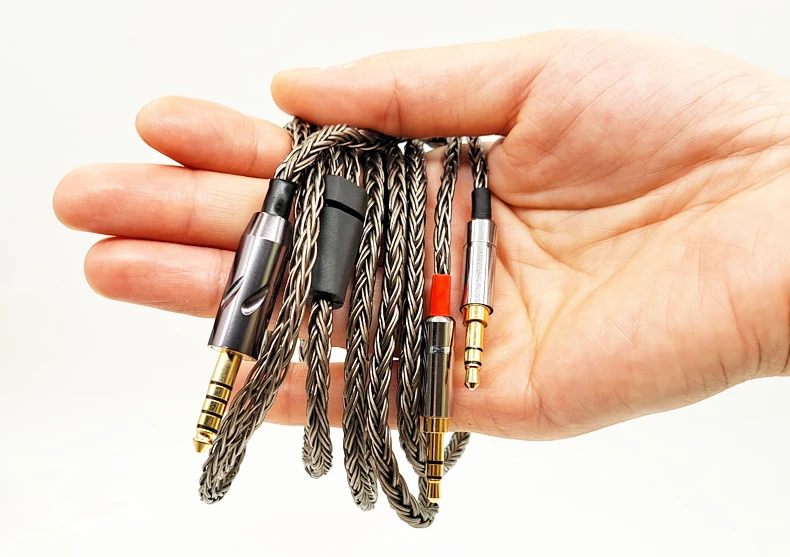 16-core braided 6N 3.5mm OCC Audio Cable For HiFiMAN Sundara Ananda HE1000SE HE6se HE5se HE-X4 HE4XX HE-400i 2020 Headphones | Электроника