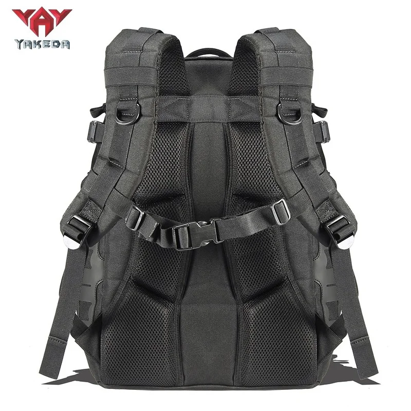 Fashion 40L Outdoor Black Waterproof Bag EDC MOLLE Pack Military Tactical Mochila Militar Backpack for Outdoor Hunting Trainning enlarge