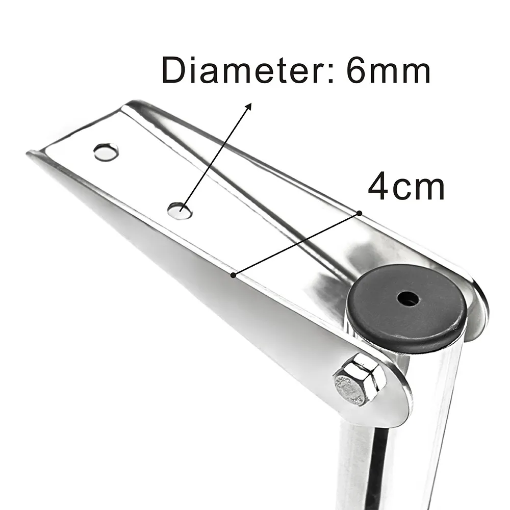 

Boat accessories Marine 3 step stainless steel telescopic boat ladder swim step