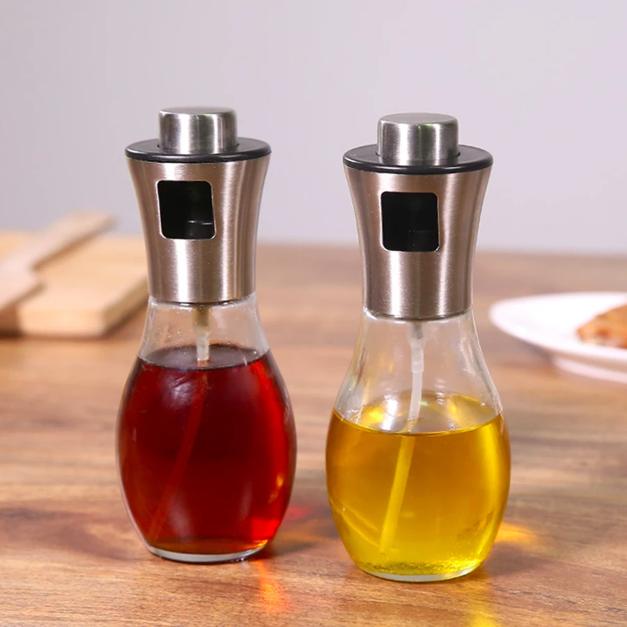 Кухонная бутылка для масла 200 мл распылитель барбекю чайник приправ соевый соус