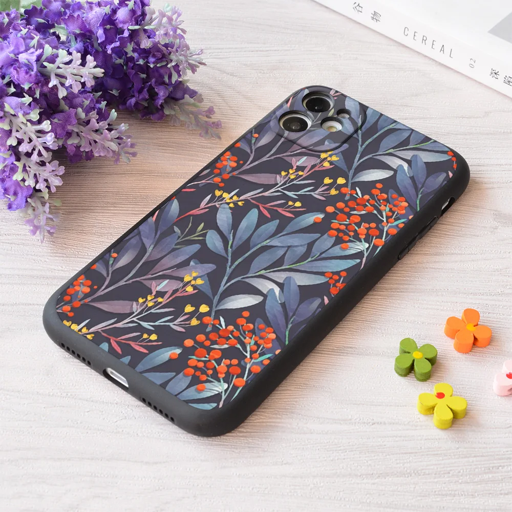 

For iPhone Midnight Print Soft Matt Apple Case