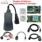 Диагностический инструмент OBDII Lexia 3 PP2000, Diagbox V7.83, с прошивкой 921815C, Lexia3 V48V25, новейшая версия
