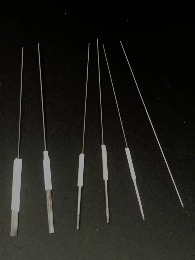 Перманентный макияж иглы Одноразовые стерилизованные Нержавеющая сталь RL F