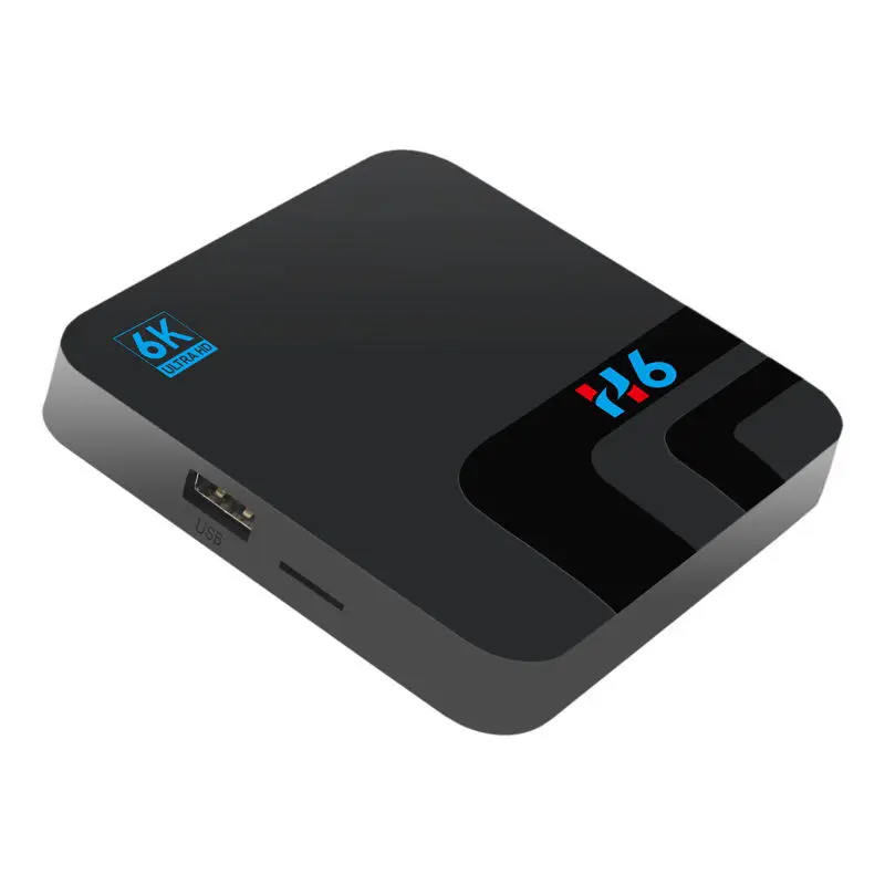 Смарт ТВ-приставка H6 4G Sim 4 ГБ 32 Android 8 1 6K Allwinner телеприставка 2 Wifi Bluetooth 0 Usb3.0