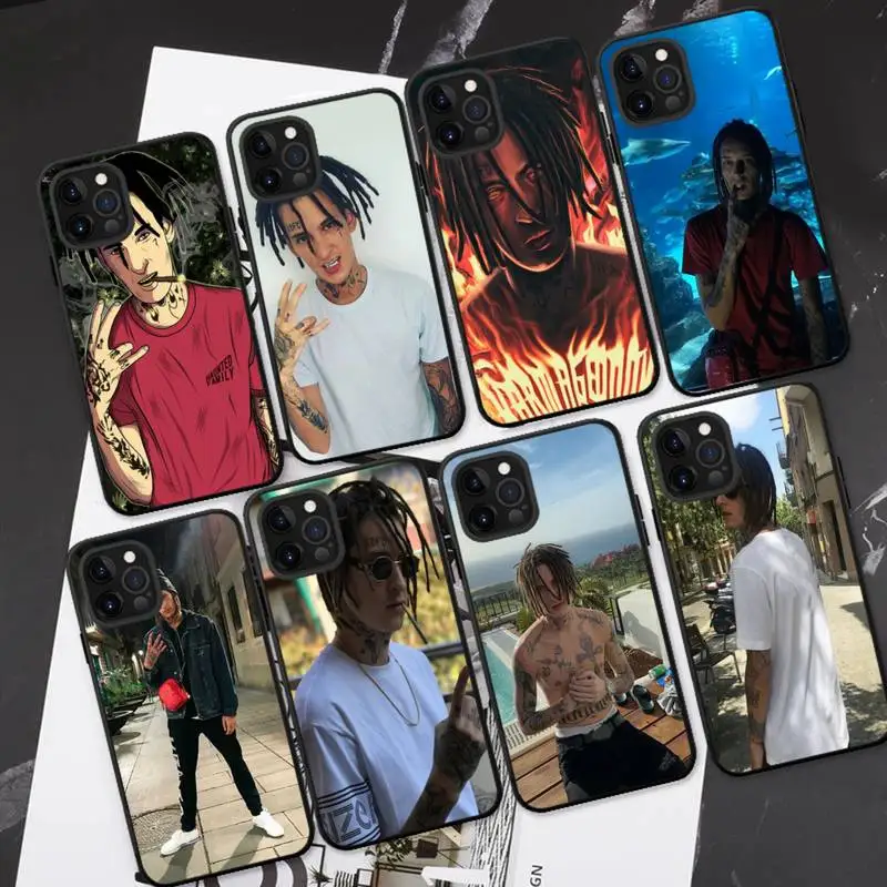 

Kizaru Rapper Russia Phone Case For iPhone 13 11 8 7 6 6S Plus X XS MAX 5 5S SE 2020 XR 11 pro DIY Funda