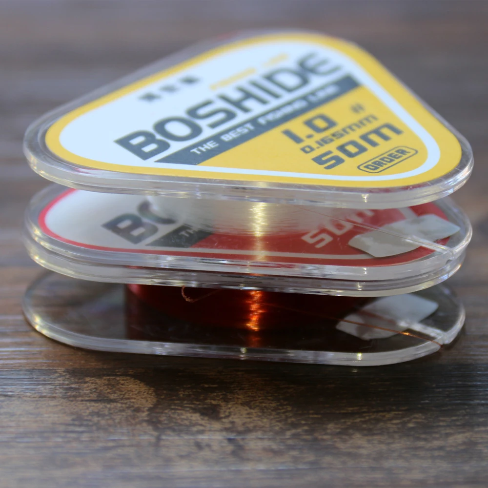 Леска рыболовная сверхпрочная нейлоновая 50 м|Рыболовные лески| |