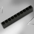 Пластиковый Чехол для отвертки, отверстие для отвертки, 1012 отверстий, шестигранный хвостовик, держатель для хранения бит