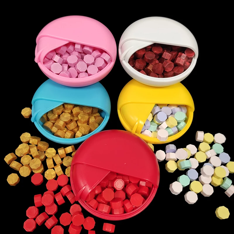 Подарочная коробка восковые бусины 100 шт. воск для запечатывания печать сделай