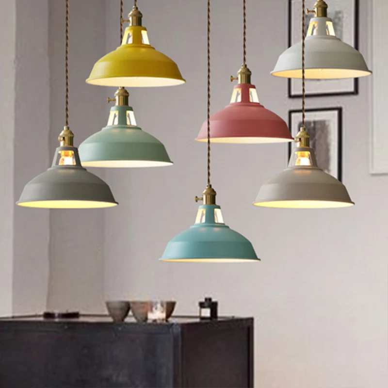 Светодиодный подвесной светильник в винтажном стиле промышленный Лофт для