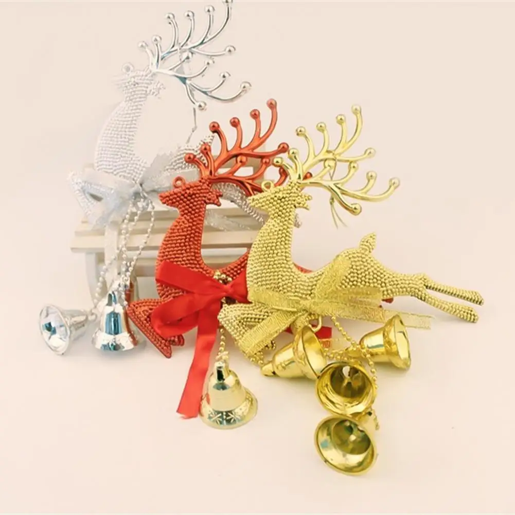 

Portable Unique Hanging Ornament with Bells Glossy Hanging Pendant Vivid for Festival