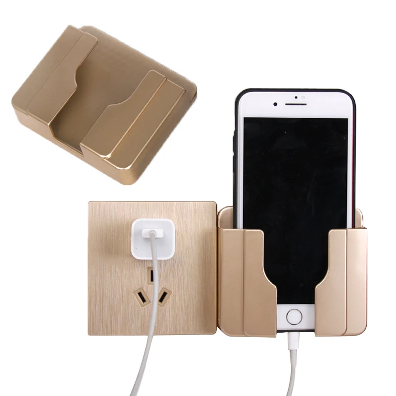 Универсальный стильный настенный держатель для мобильного телефона зарядки