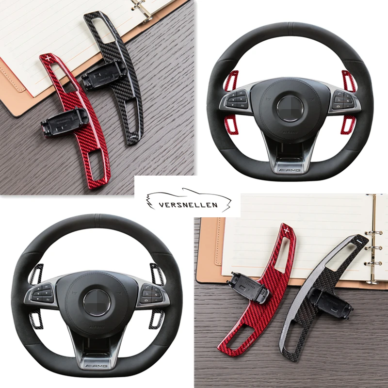 

Весло из углеродного волокна для Mercedes Benz A45 CLA45 C63 CLS63 S63 GLA45 GLE63 GLS63 AMG 2015-2020