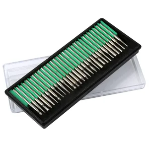 DRELD 30 шт. Dremel аксессуары алмазные сверла алмазная шлифовальная головка сверло Гравировка Резьба для роторного инструмента 3 мм хвостовики