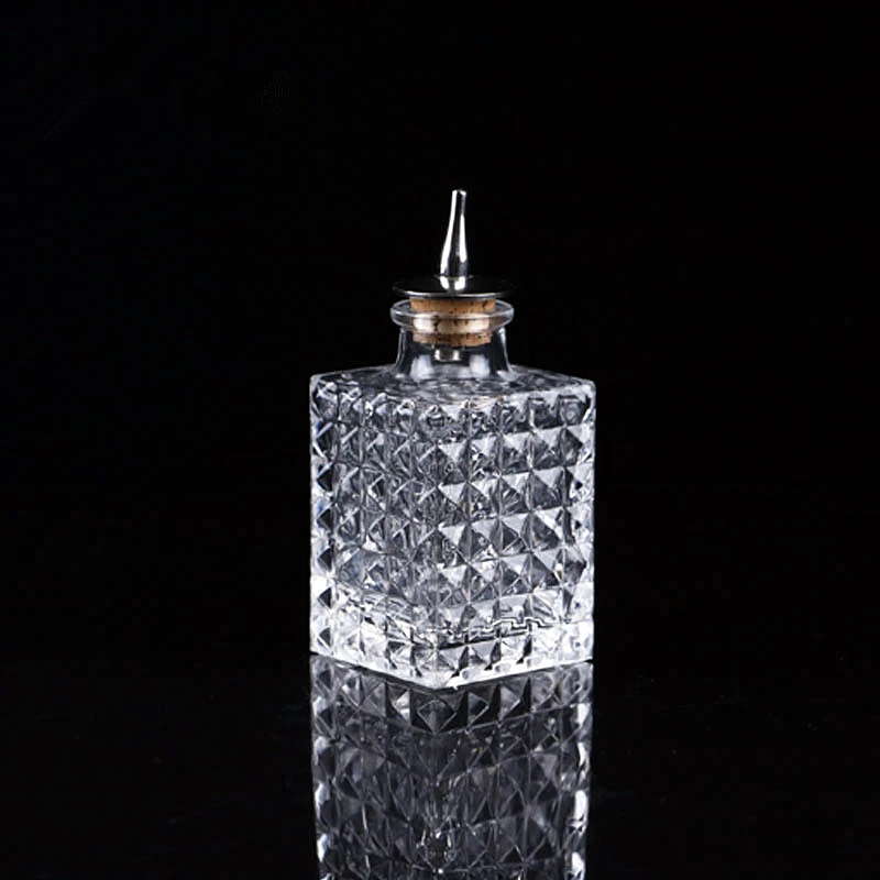 Стеклянный спрей 90 мл бутылка с горьким пипеткой бессвинцовый стержень