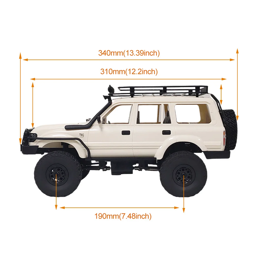 

RC Car Shell Kit Off Road Easy Install 1:16 4WD Replacement Parts Styling Wheelbase DIY Self Assembly Kids Toy For WPL C14 C24