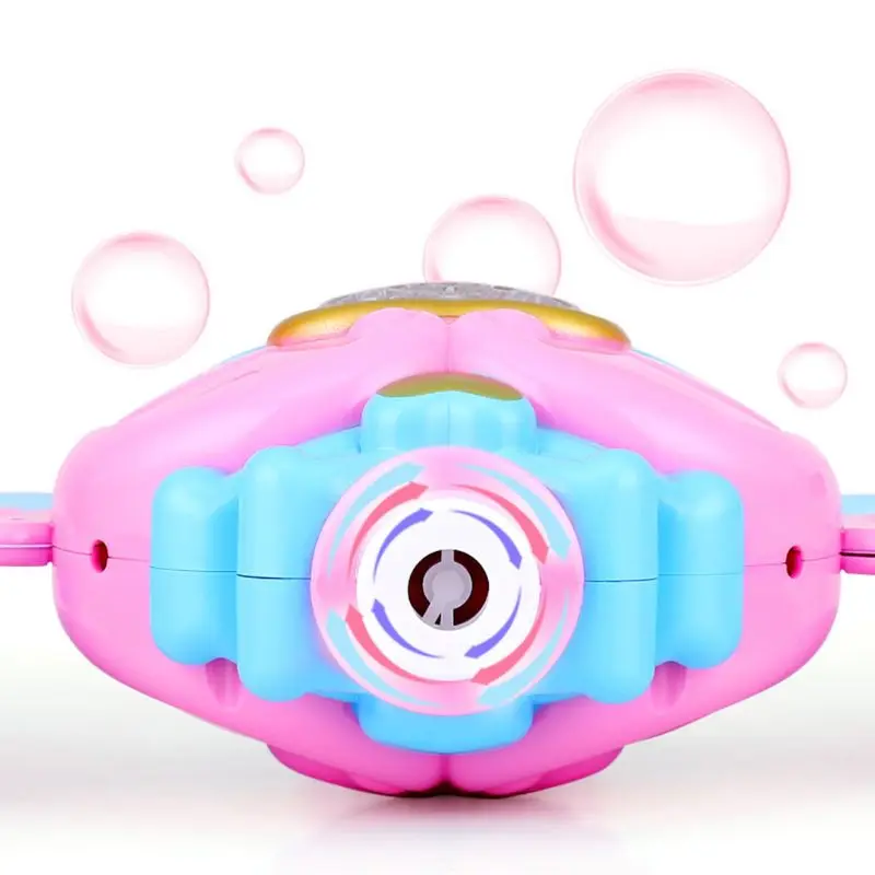 

Kids Handheld Magic Wand Bubble Machine Electric Butterfly Bubble Blower Maker Music Light Children Outdoor Garden Toy Gifts