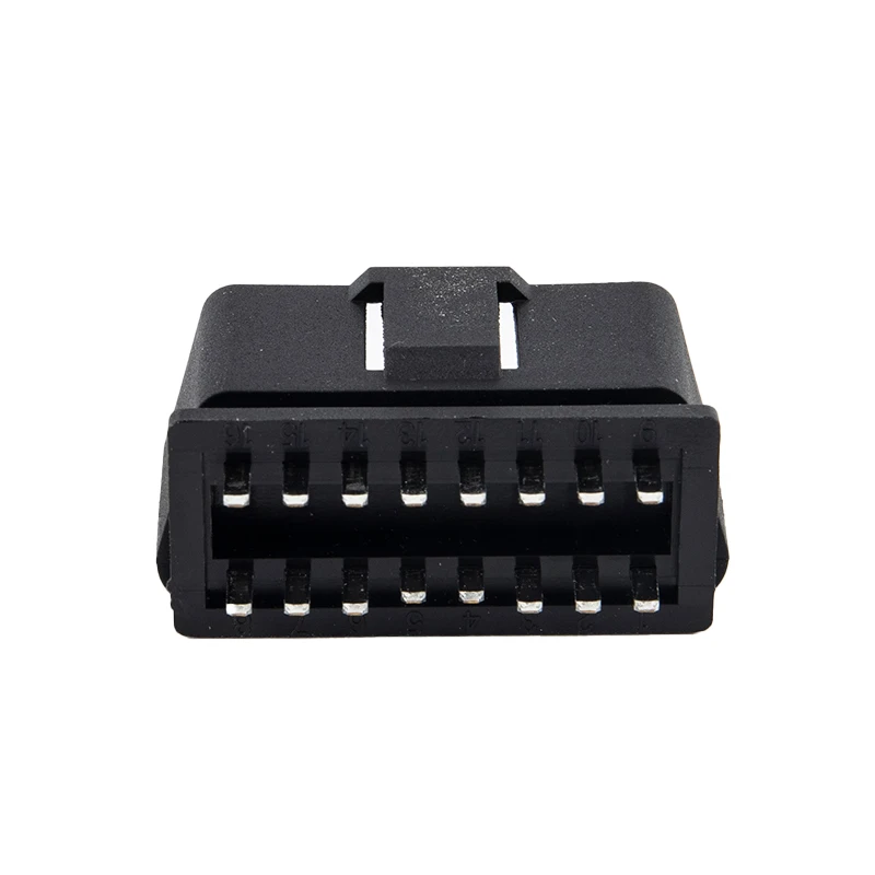 Автомобильный OBD2 разъем 16-контактный штекер OBD II диагностический инструмент