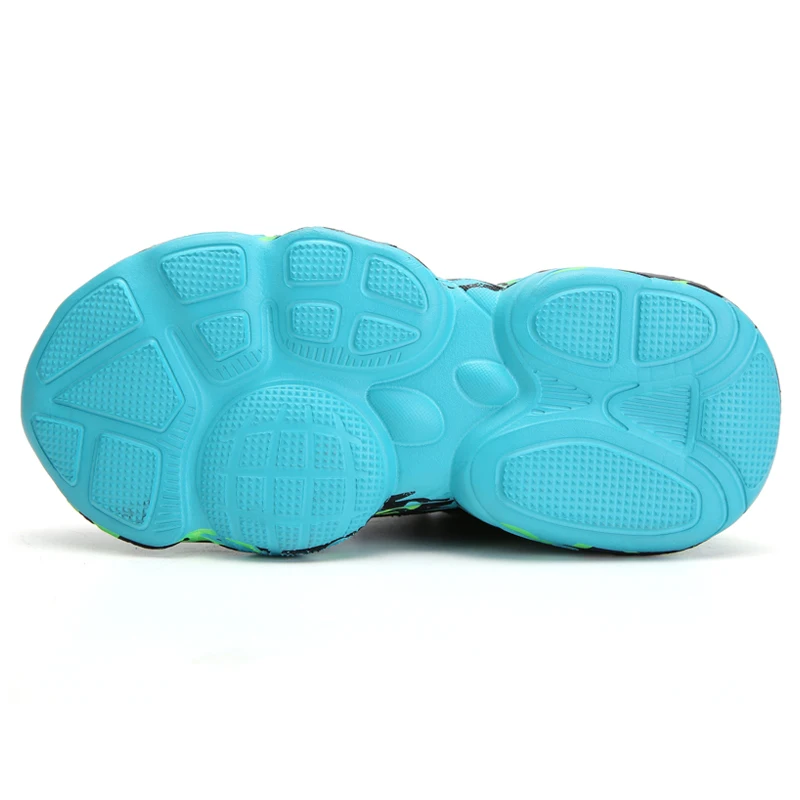 

Kids Shoes Casual Boys Sneakers 2021 Fashion Breathable Hook&loop Tenis Infantil Chunky Footwear Soft Bottom Children Sneakers
