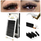 Abonnie Новое поступление 0,03 мм легкие накладные ресницы увеличение объема цветущие Автомобильные ресницы русский объем ресницы для макияжа