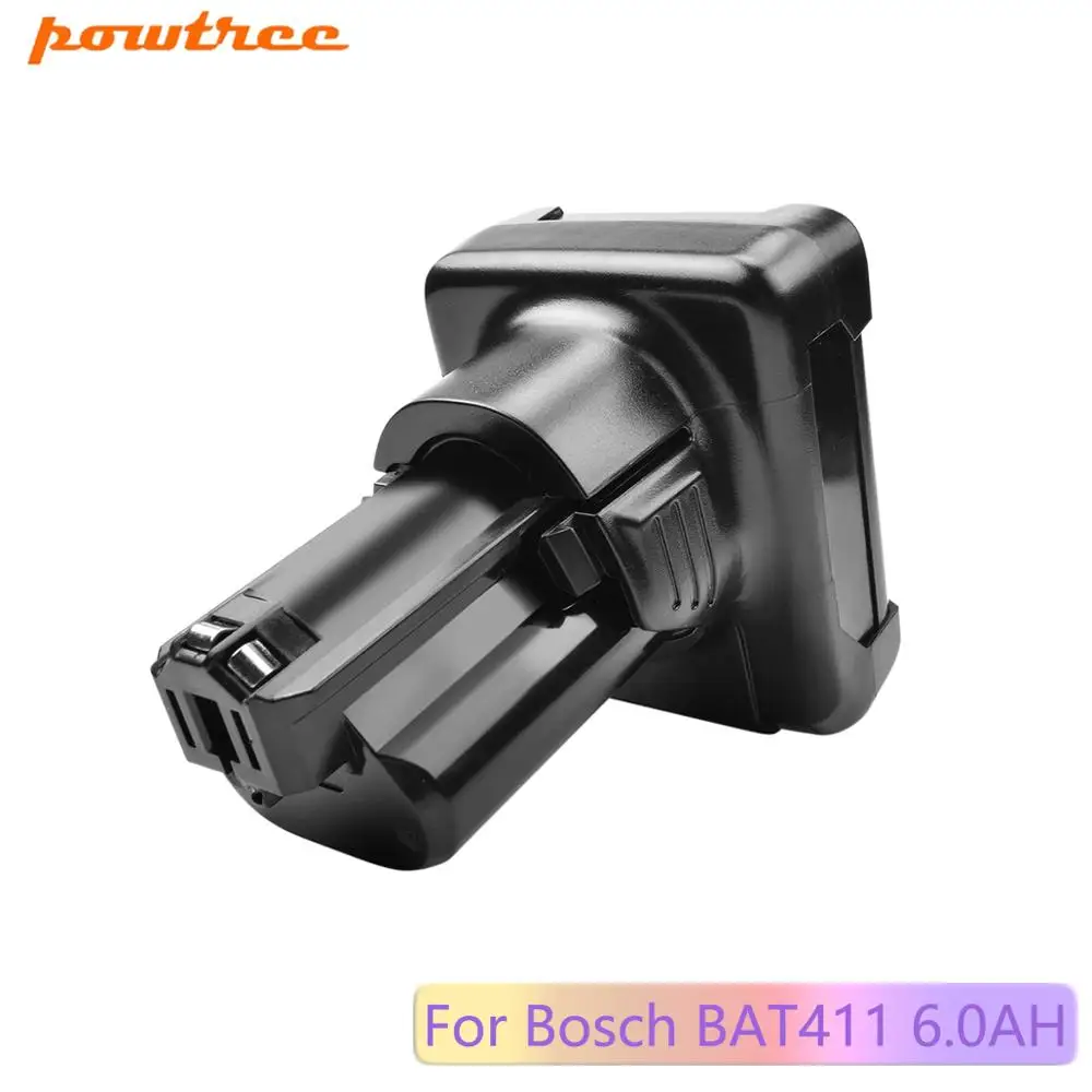 Литий ионный аккумулятор Powtree для Bosch 12 В 6 0 Ач BAT420 BAT411 BAT412A GBA профессиональный