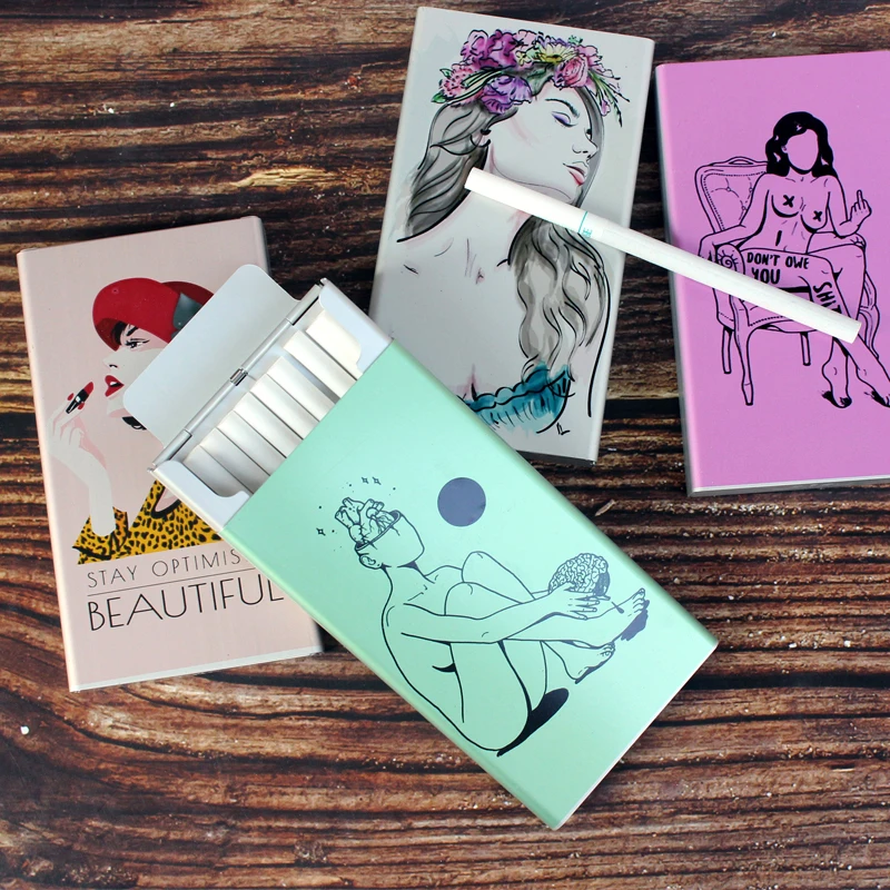 Привлекательная девушка фигурка палочки креативный дизайн курительный подарок