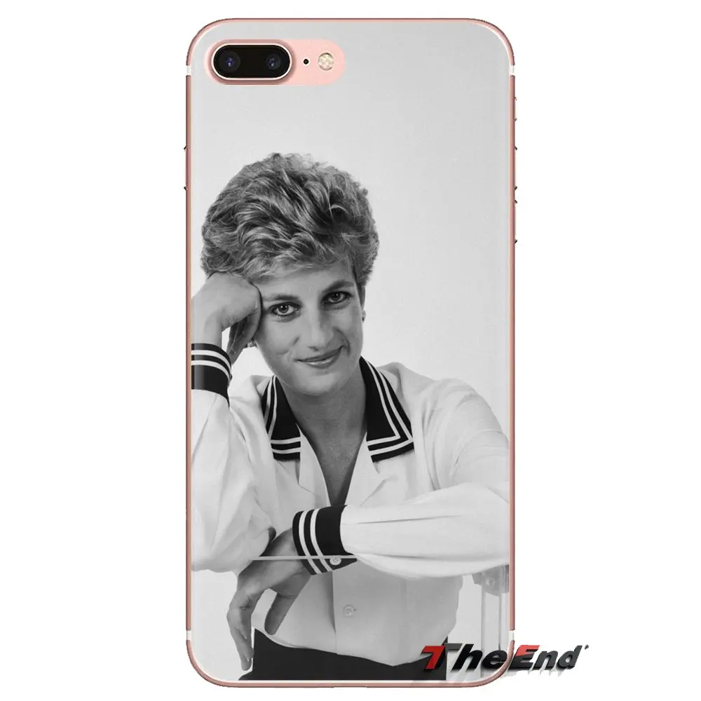 TPU Cases Diana Spencer Norfolk UK Pattern For iPhone XS Max XR X 4 4S 5 5S 5C SE 6 6S 7 8 Plus Samsung Galaxy J1 J3 J5 J7 A3 A5 |