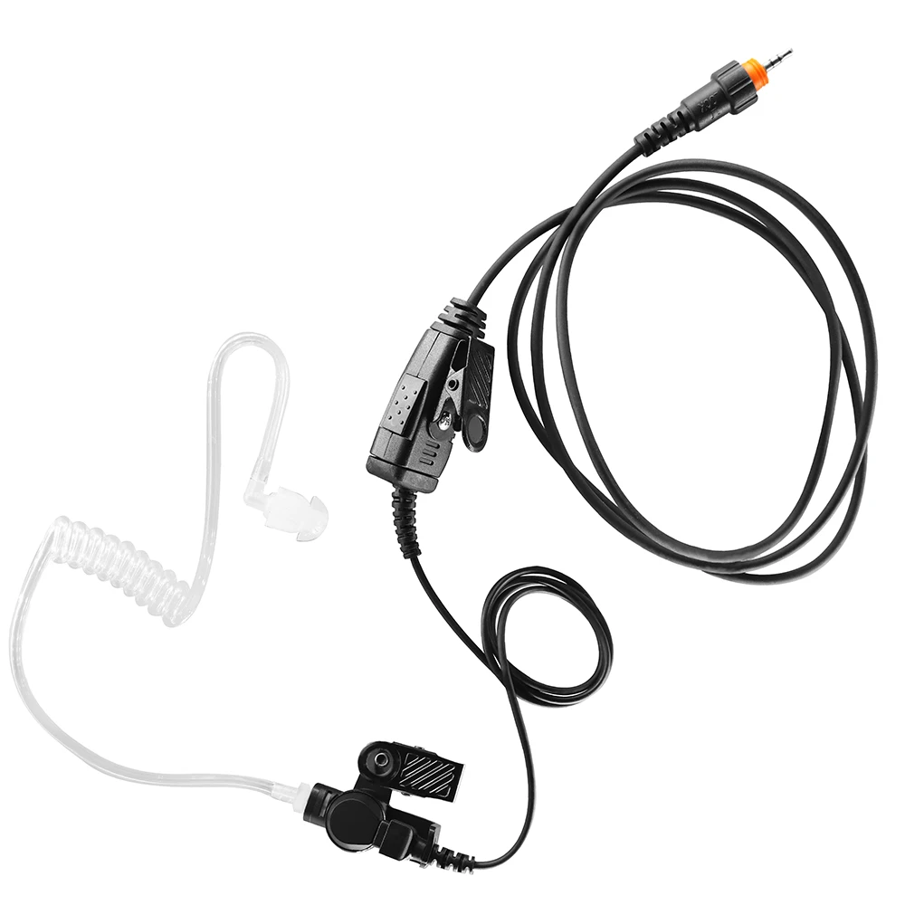 

Single Wire Earpiece Acoustic Tube Surveillance Headset with PTT Mic for Motorola Radio CLP1010 CLP1040 CLP1060 Replace HKLN4487