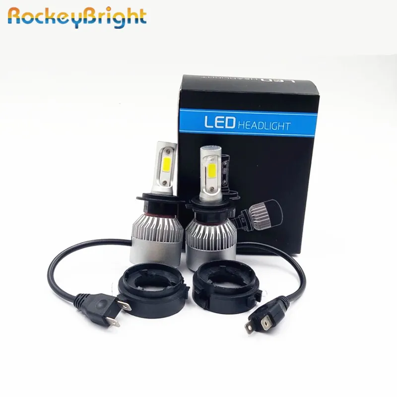 Rockeybright H7 светодиодный головной светильник, набор для преобразования для гольфа 6+ H7, светодиодный светильник, держатель лампы, адаптер, цоколь лампы для автомобиля, светодиодный головной светильник s