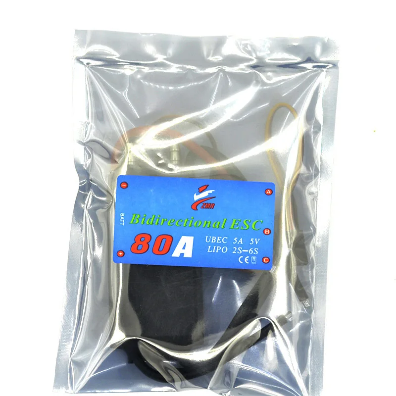 ZMR 40A 50A 60A 80A 2-6S с водяным охлаждением двунаправленный ESC выходом 3A 5A UBEC для