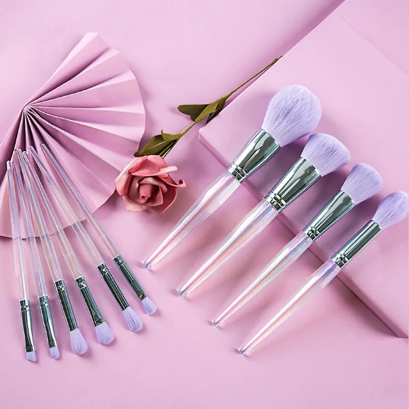 

Individual champagne angled foundation brush bronzer pinceaux de maquillage
