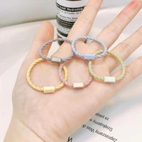 girls rubber bands scrunchie elastic hair band ponytail holder hair tie christmas hair accessories fashion girls rubber bands