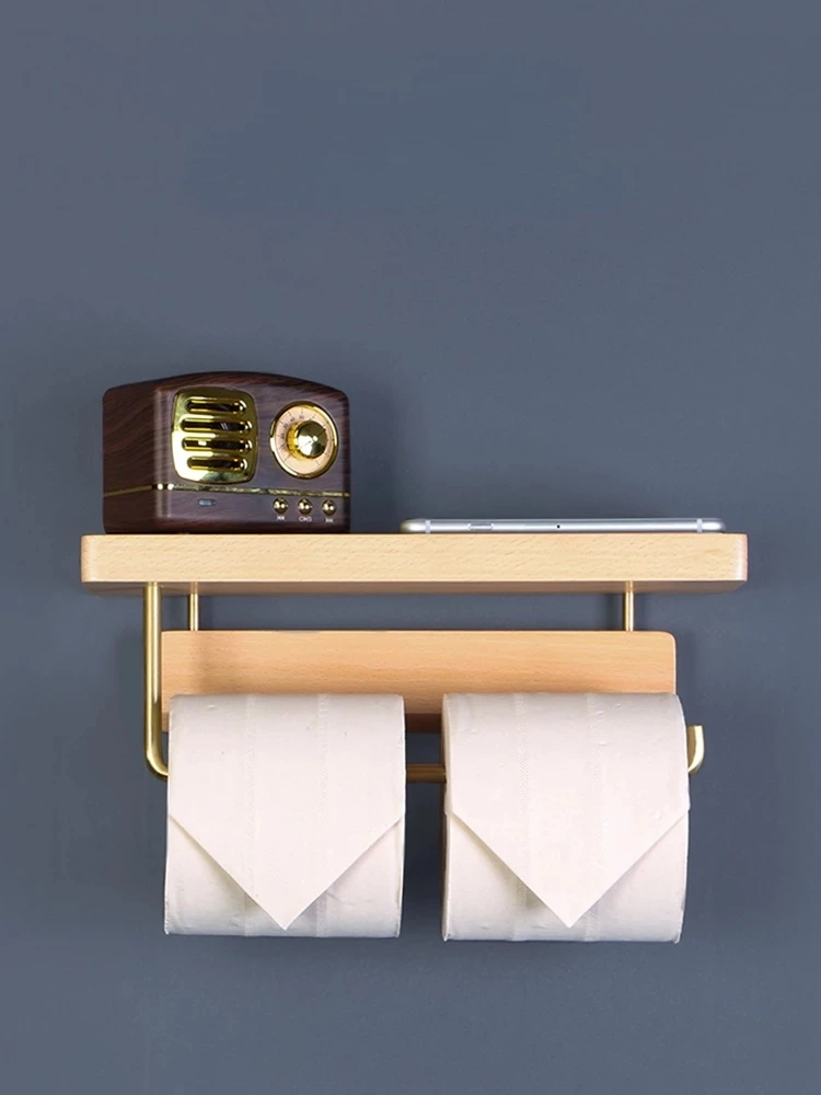 Держатель для салфеток без перфорации деревянная вешалка полотенец в ванную