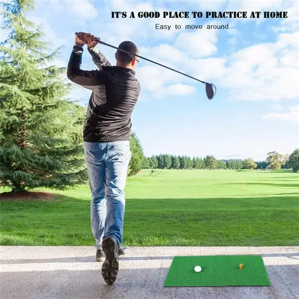 Online Yeni Golf Uygulama Eğitimi Mat Golf Isabet Mat Dayanıklı Taşınabilir Golf Vuruş Uygulama Yardımcıları Ekipmanları Ev Ofis Için