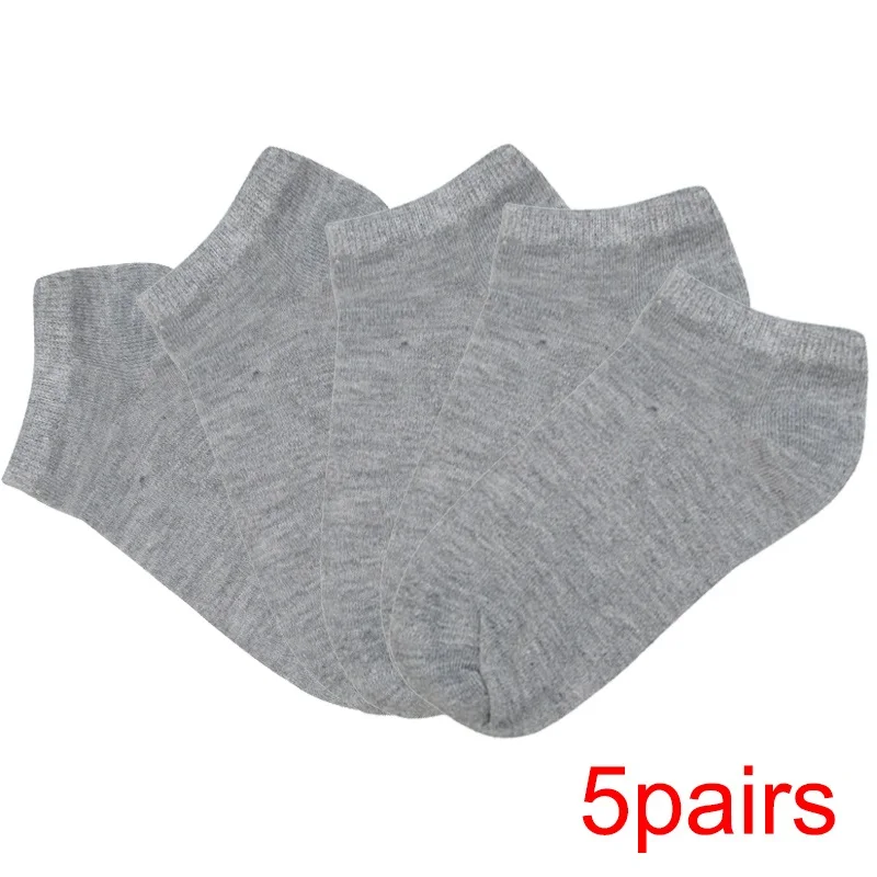 style 2 5 пар, женские носки, пара лодочек, унисекс, сетчатые женские носки, женские летние короткие носки до лодыжки, белые, серые, черные, Chaussette Sokken - Цвет: style 2
