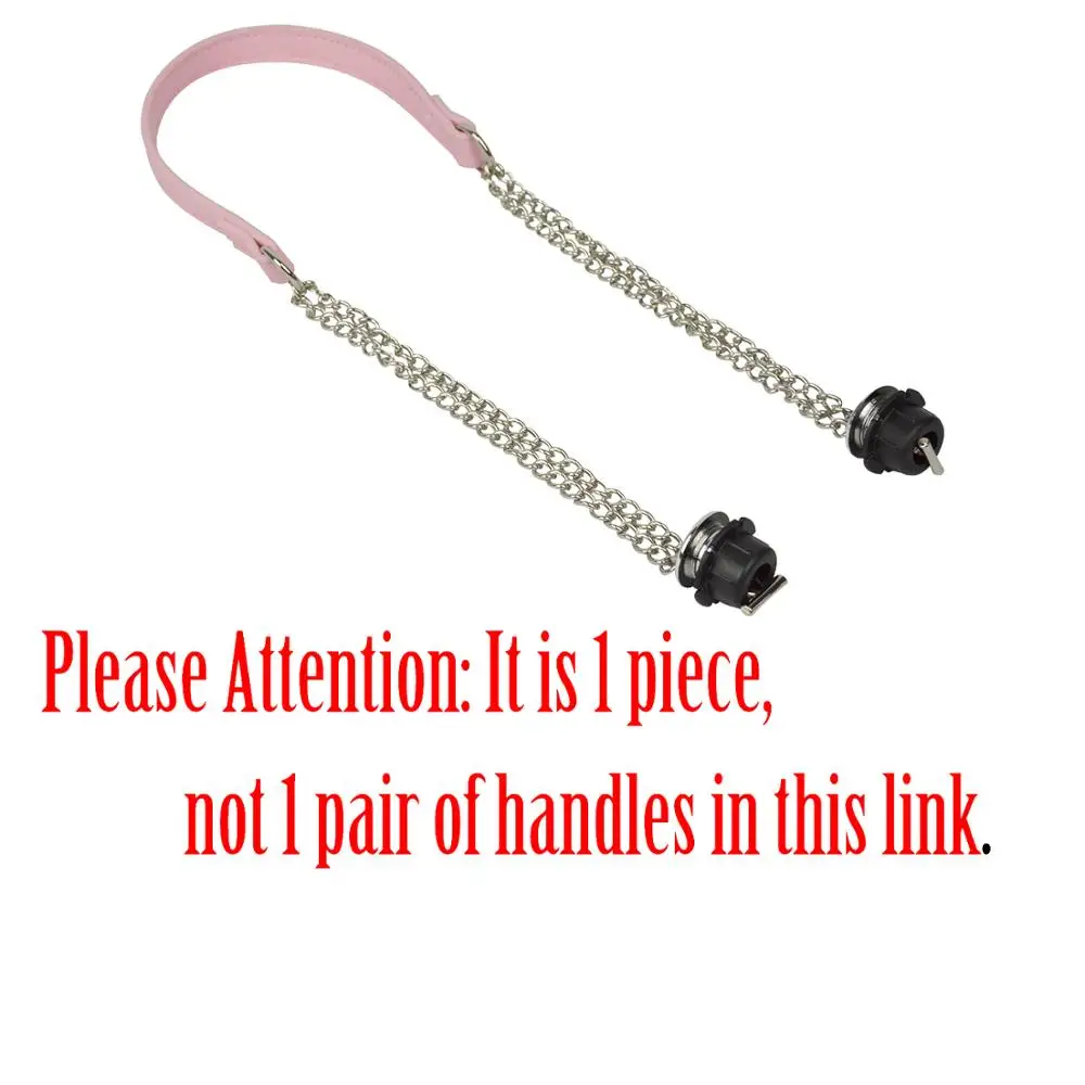 TANQU One Piece O Bag Silver Long Double Chain With Metal Plating Screw For Obag Women | Parts &amp Accessories