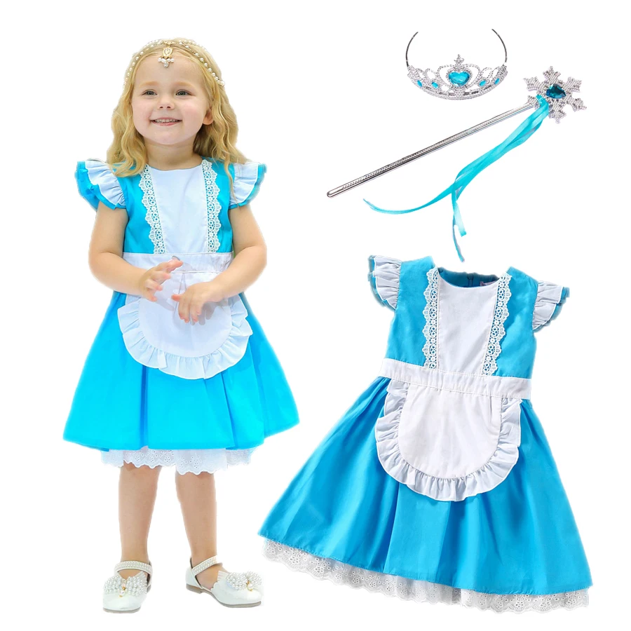 

Новинка, нарядное летнее платье принцессы Софии, Повседневный хлопковый спящий косметологический костюм Рапунцель, Белоснежка, Алиса, кост...