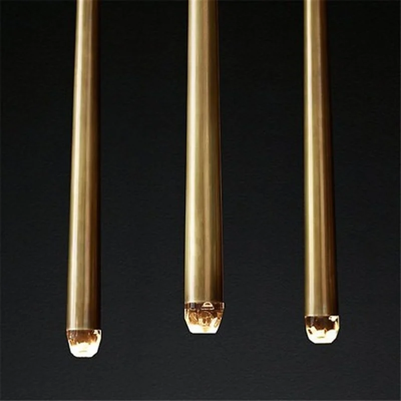 Американское роскошное Медь провод для люстры подвесные RH Лофт светодиодный