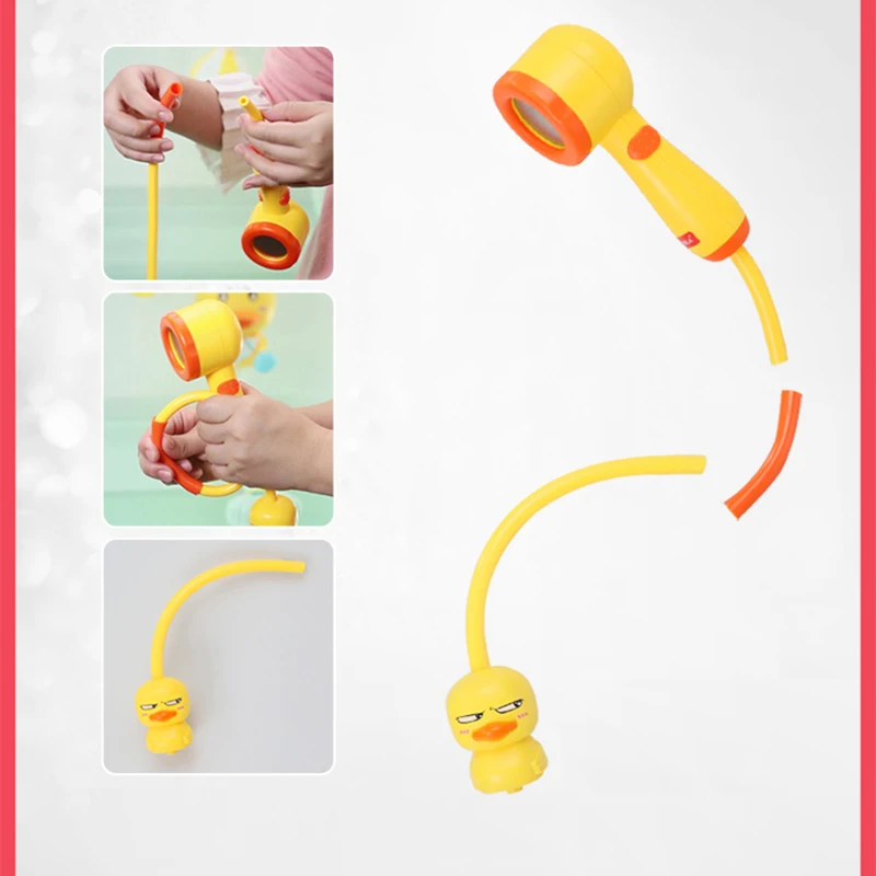 Детские Игрушки для ванны электрическая утка игрушка-распылитель воды