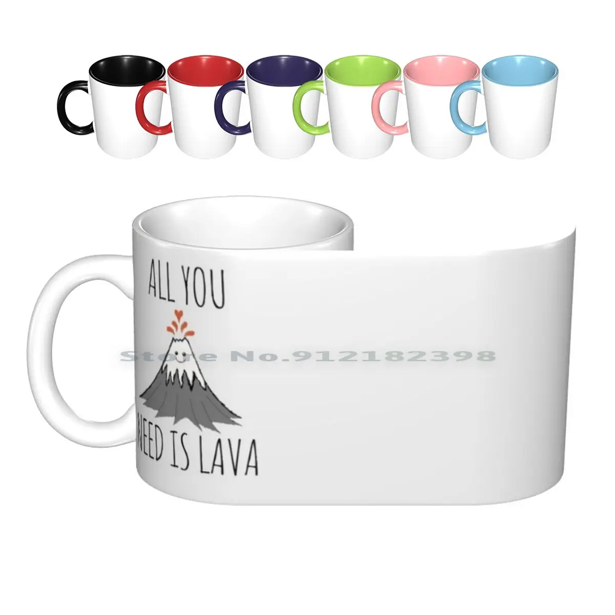 

Allyouneedislava! Ceramic Mugs Coffee Cups Milk Tea Mug Earth Friendly Earth Science Planet Earth Geology Volcano Volcanoes