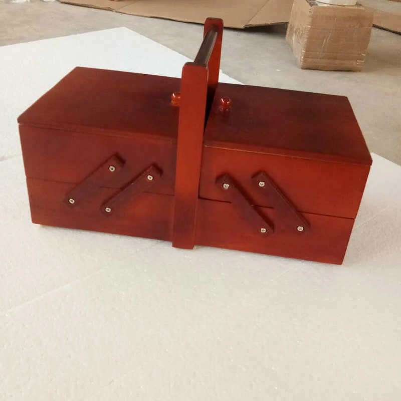 

Retro Storage Box Storage Box Wooden Cosmetic Box Desktop Jewelry Organizer Retro Storage Box Storage Box