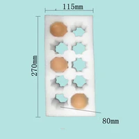 27017080mm epe foam for 15 holes eggs packaging materials egg storage box pallettrayholder