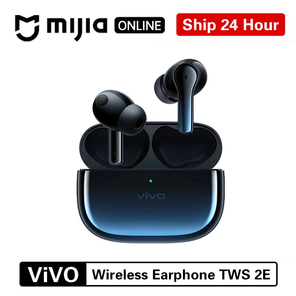 

Беспроводные наушники ViVO TWS 2E, Bluetooth 5,2 TWS Neo наушники IP54 AAC SBC гарнитура для vivo X50 X30 Pro iqoo Nex 3 U3x Z5x V17